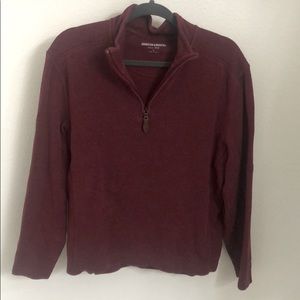 Johnston & Murphy Men’s Quarter zip sweater